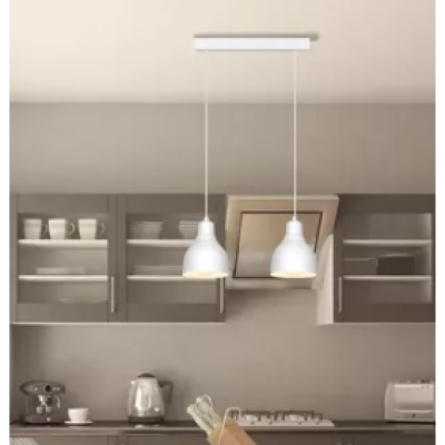 Colgante Moderno Industrial 2 Luces